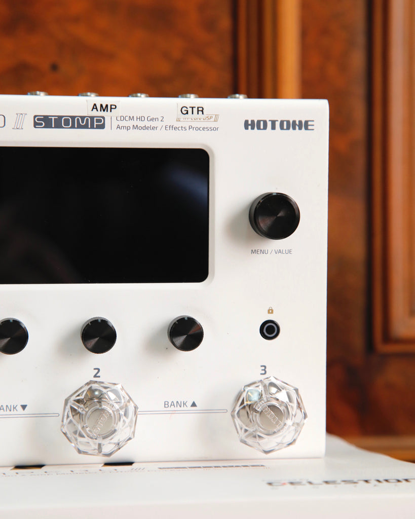 Hotone Ampero II Stomp Amp Modeler & Effects Processor Pre-Owned