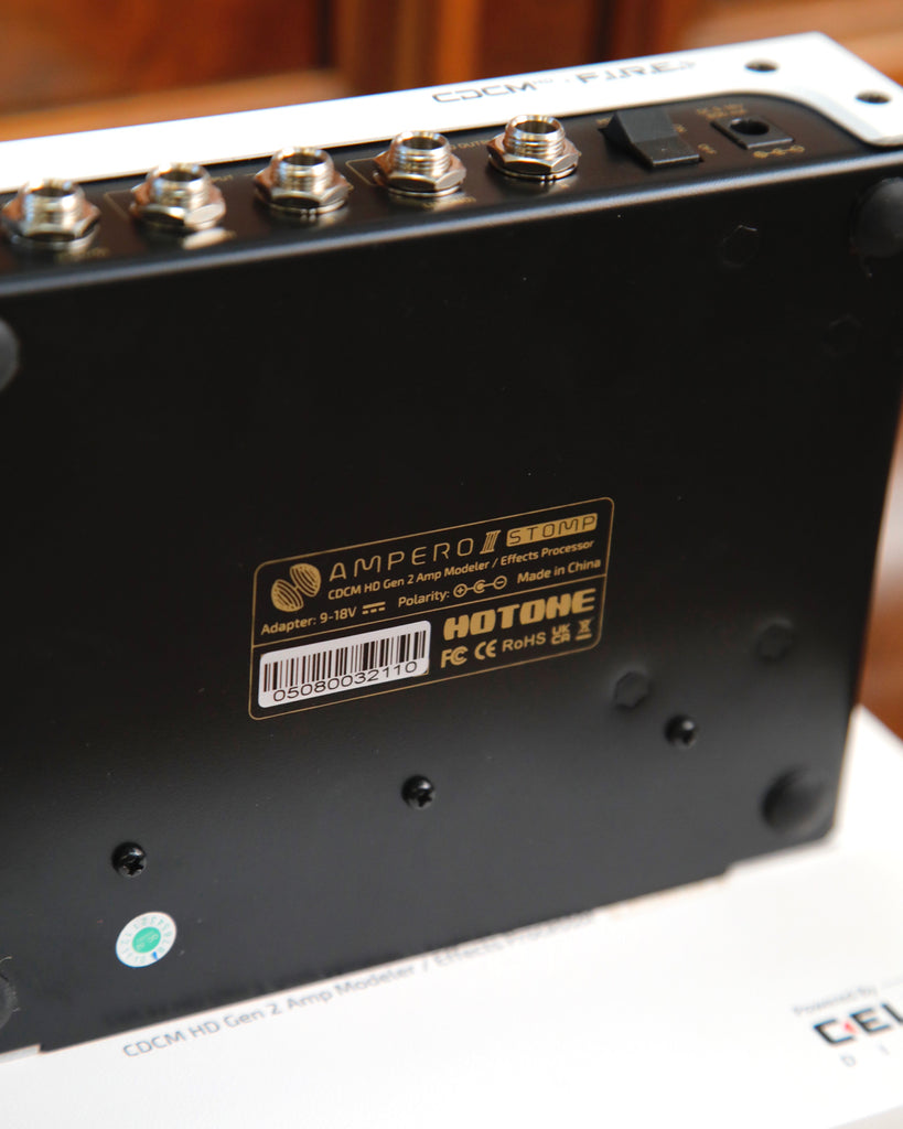 Hotone Ampero II Stomp Amp Modeler & Effects Processor Pre-Owned