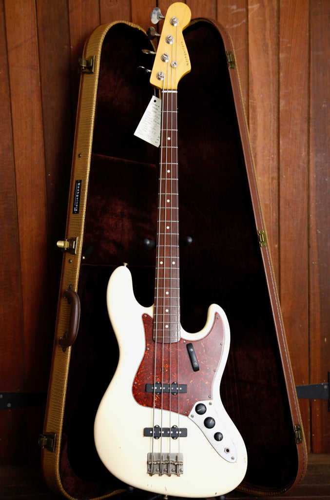 Nash JB-63 Olympic White Bass Guitar