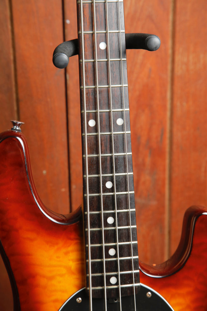 Sterling By Music Man Ray34 Maple Top Sunburst Bass Guitar Pre-Owned