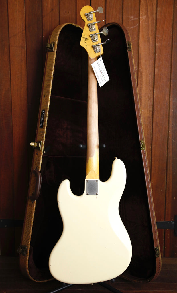 Nash JB-63 Olympic White Bass Guitar