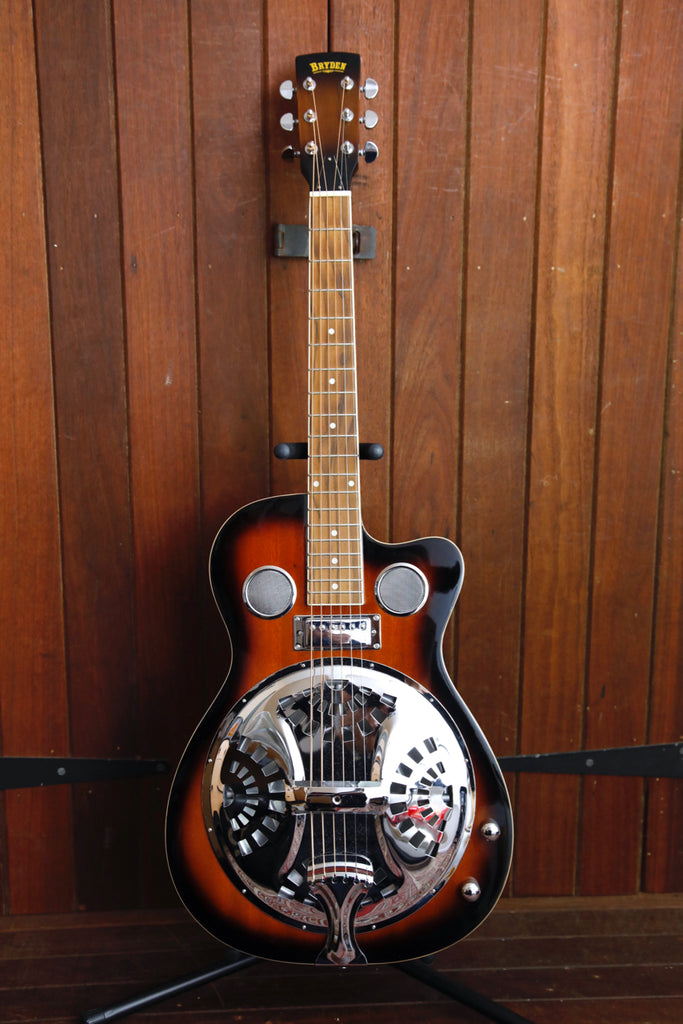 Bryden BRE2ETS Cutaway Tobacco Sunburst Acoustic-Electric Resonator Guitar Pre-Owned