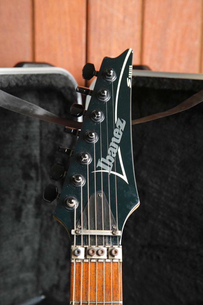 Ibanez S7320 S-Series Black Electric Guitar 2008 Pre-Owned