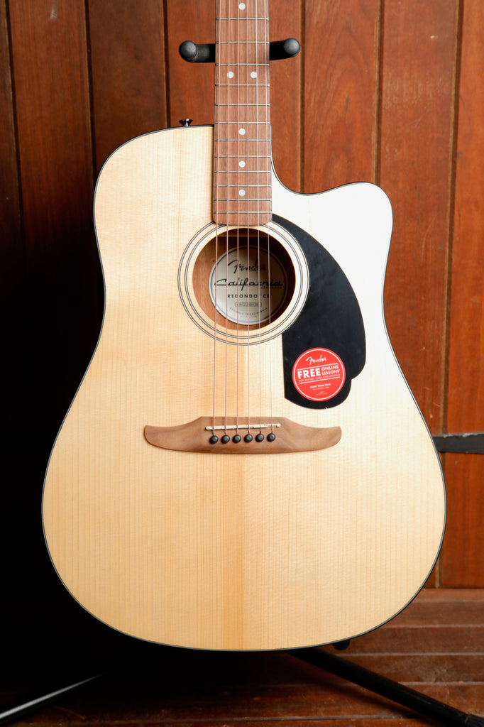 Fender California Standard Redondo CE Natural Acoustic-Electric Guitar