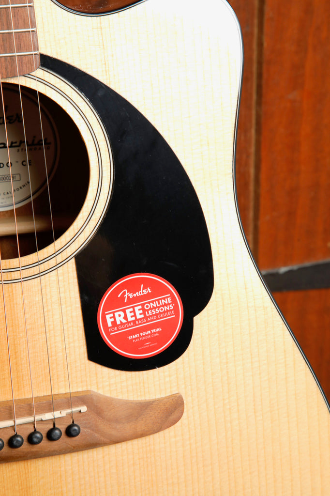 Fender California Standard Redondo CE Natural Acoustic-Electric Guitar