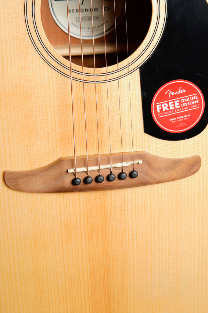 Fender California Standard Redondo CE Natural Acoustic-Electric Guitar