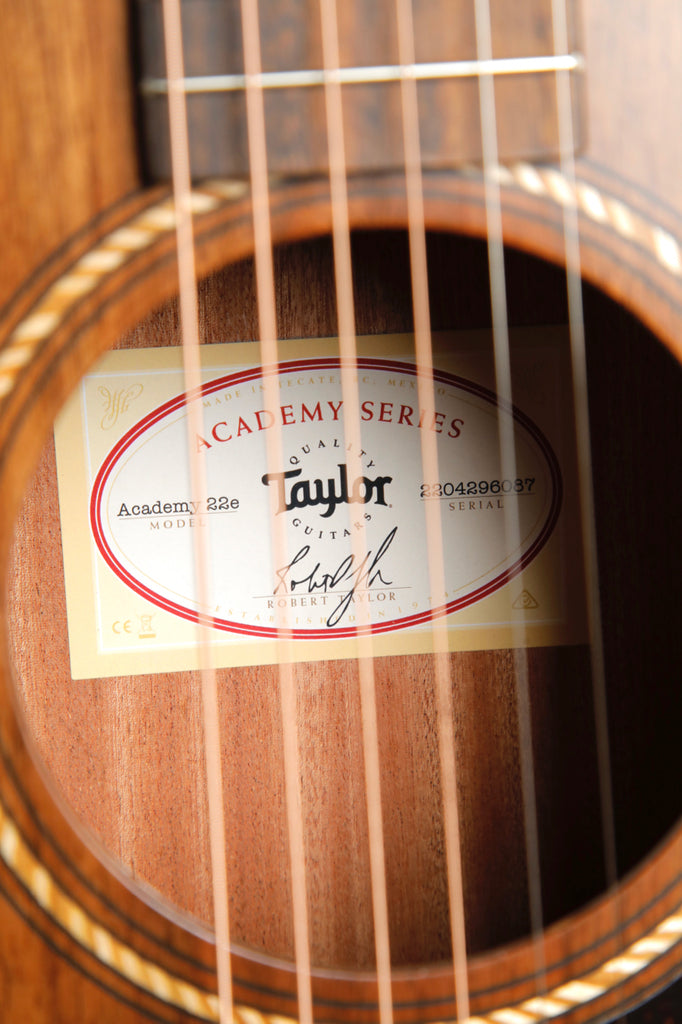 Taylor Academy 22e Layered Walnut Acoustic-Electric Guitar