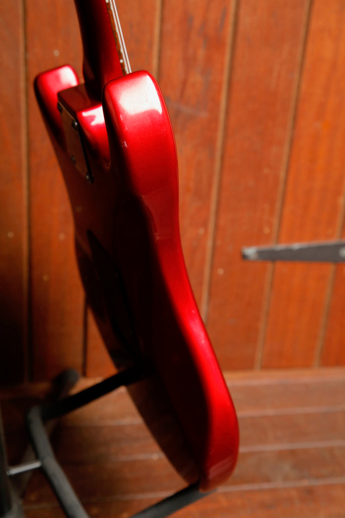 Vantage V-338T Steel Metallic Red HSS Electric Guitar MIJ 1986 Pre-Owned