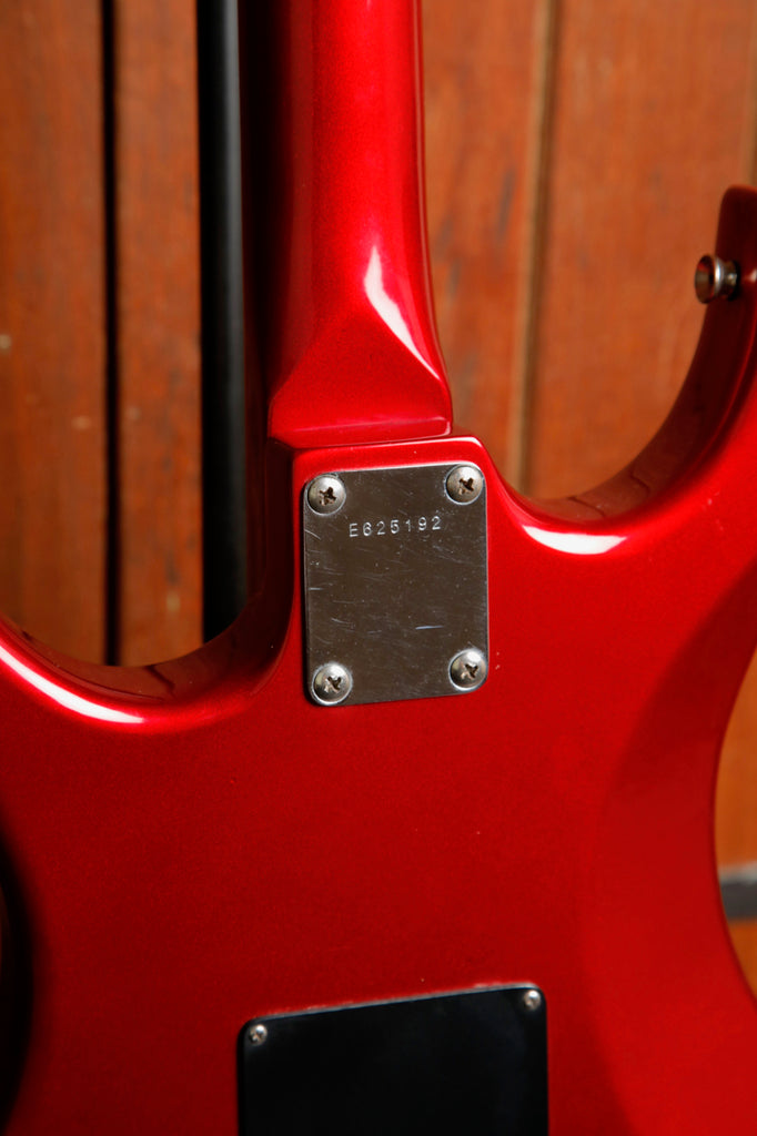 Vantage V-338T Steel Metallic Red HSS Electric Guitar MIJ 1986 Pre-Owned