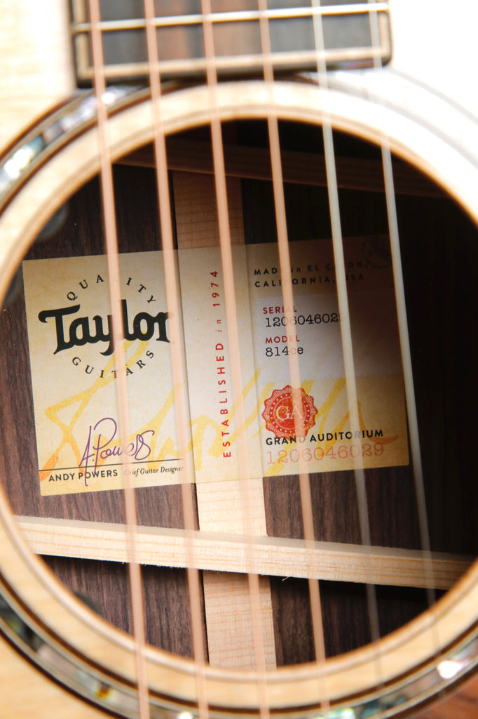 Taylor Next Generation 814ce Grand Auditorium Acoustic-Electric Guitar