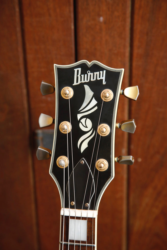Burny RLC-50 Les Paul Style Ebony Electric Guitar Pre-Owned