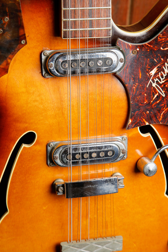 Framus 5/012 Sorento 12-String Hollowbody Electric Guitar 1960s Pre-Owned