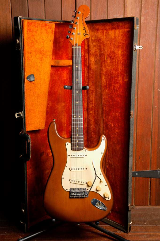 Fender Stratocaster Vintage 1973 Mocha Electric Guitar Pre-Owned