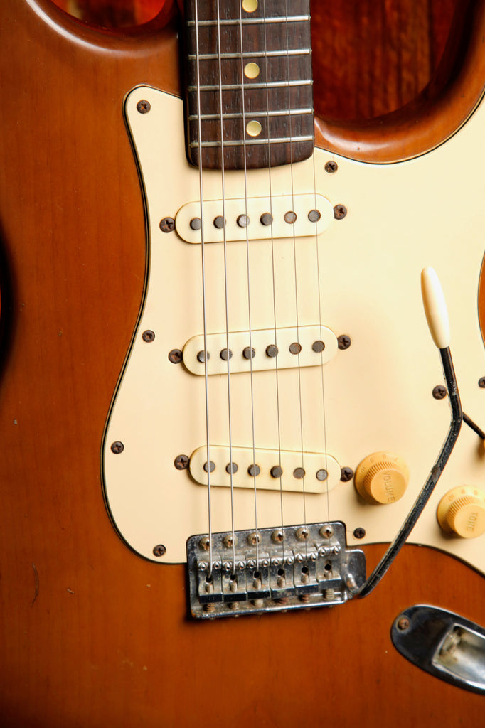 Fender Stratocaster Vintage 1973 Mocha Electric Guitar Pre-Owned