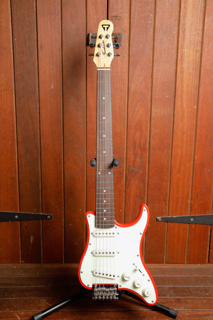 Traveler Guitar Travelcaster Deluxe Fiesta Red