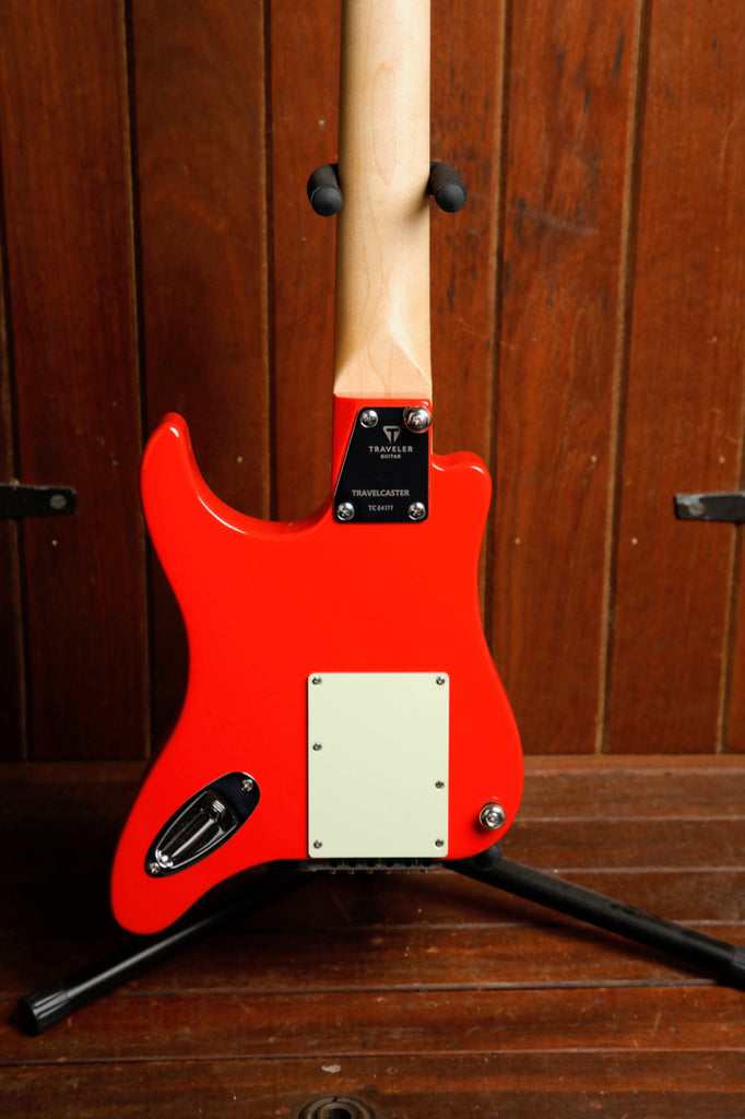 Traveler Guitar Travelcaster Deluxe Fiesta Red