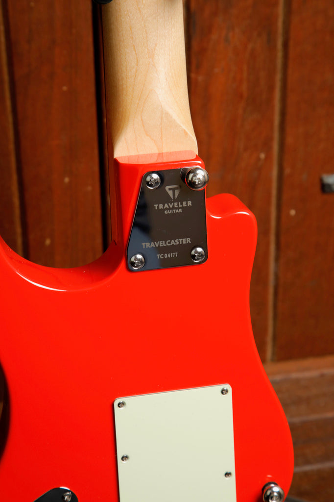 Traveler Guitar Travelcaster Deluxe Fiesta Red