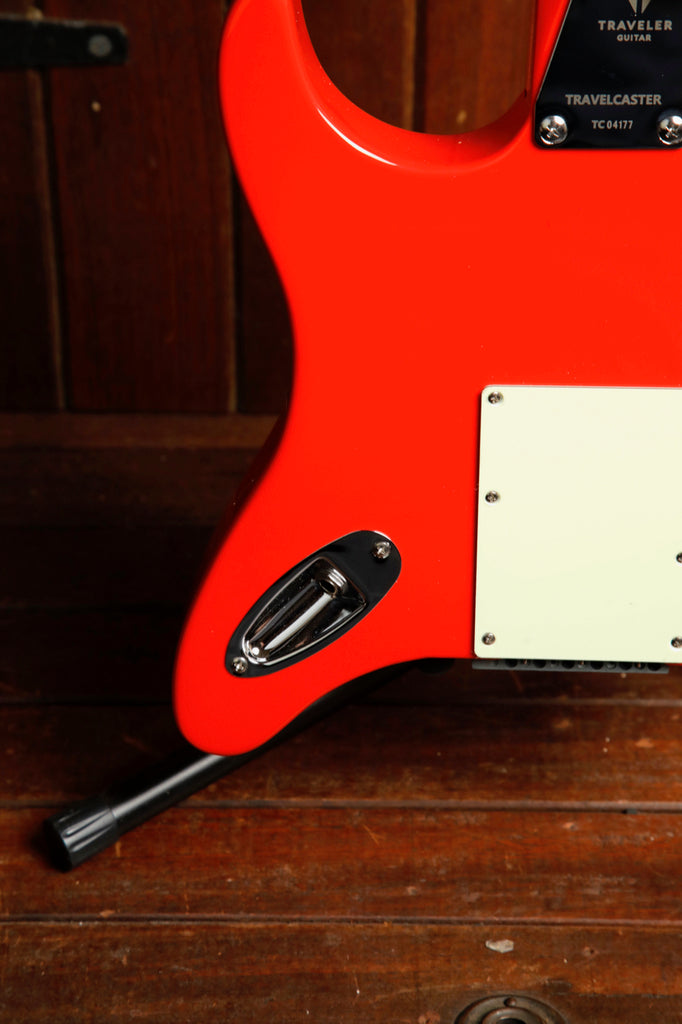 Traveler Guitar Travelcaster Deluxe Fiesta Red