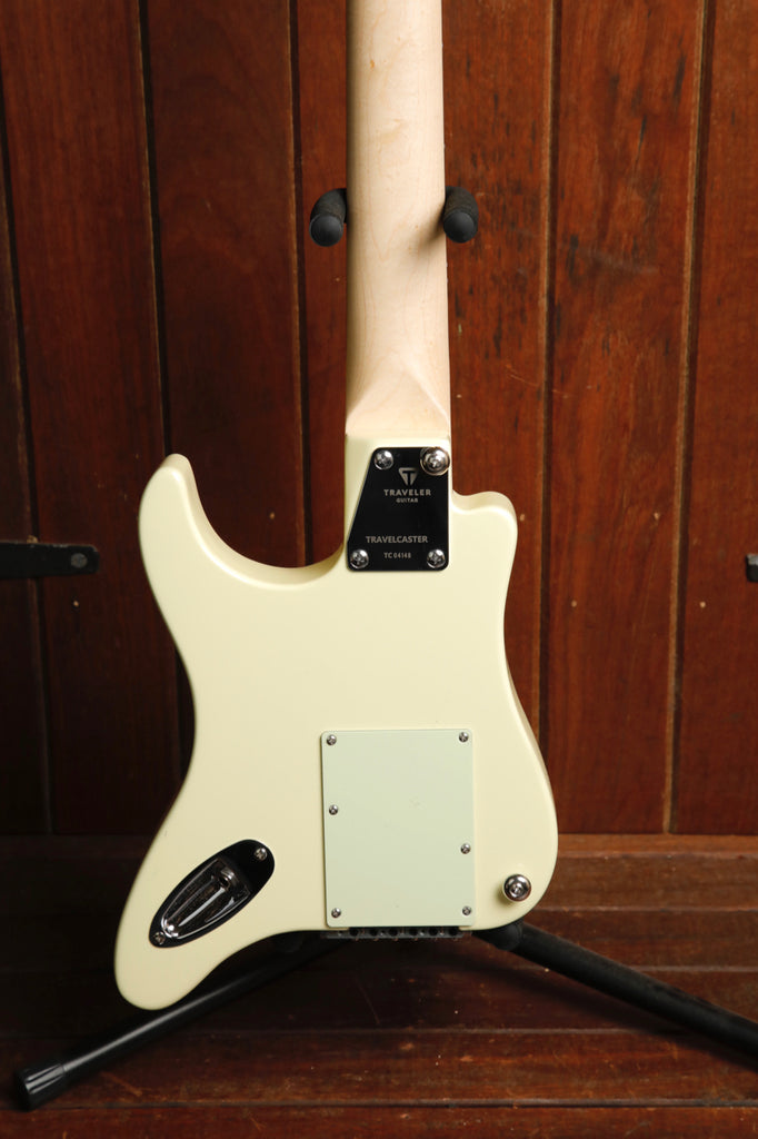 Traveler Guitar Travelcaster Deluxe Olympic White