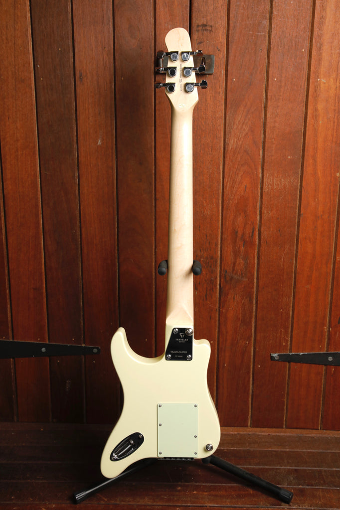 Traveler Guitar Travelcaster Deluxe Olympic White