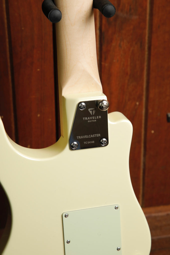Traveler Guitar Travelcaster Deluxe Olympic White