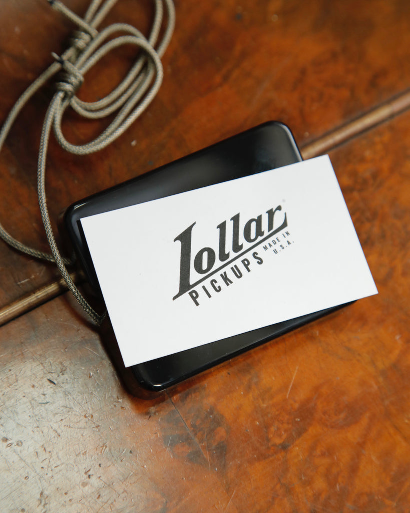 Lollar Pickups P-90 Soapbar Pickup Set Black
