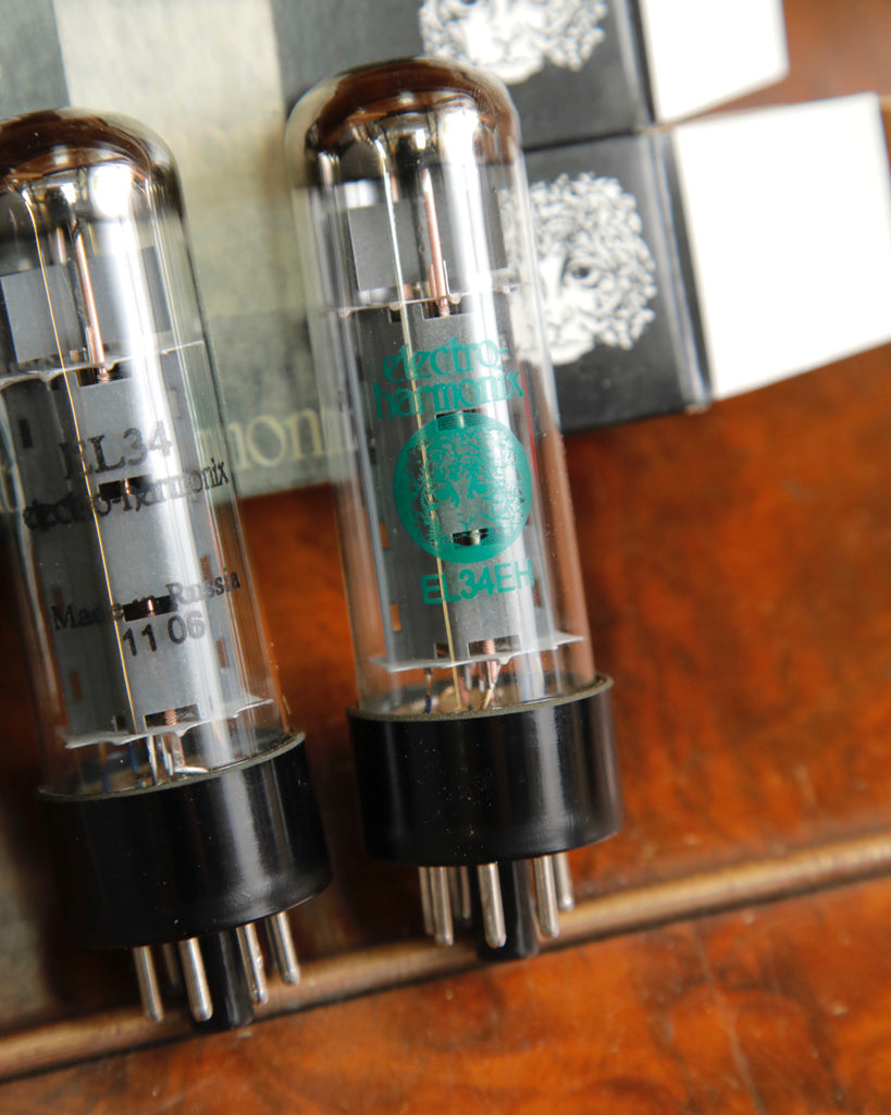 Electro-Harmonix EL34 Matched Valve Set NOS