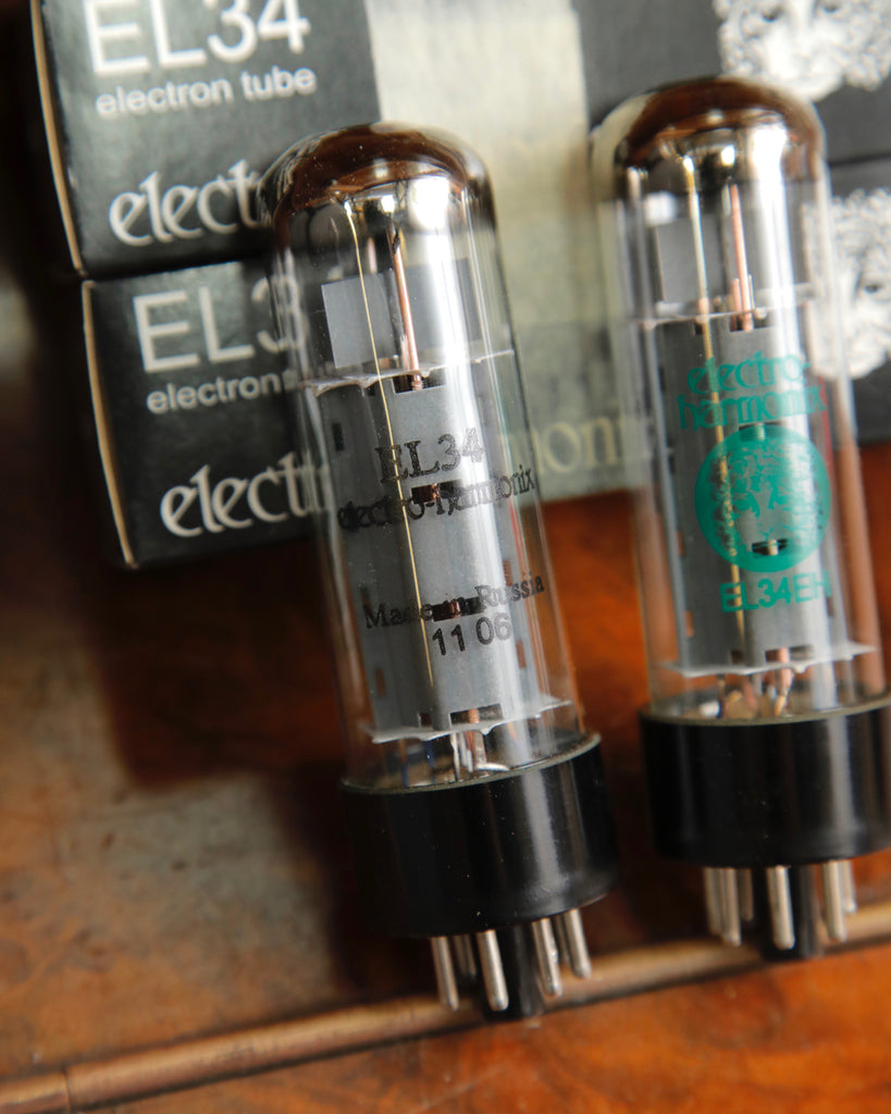 Electro-Harmonix EL34 Matched Valve Set NOS