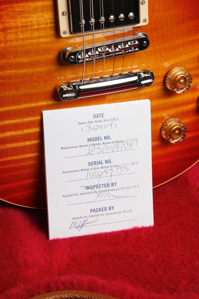 Gibson Les Paul Standard Plus Heritage Cherry Sunburst 120th Anniversary Electric Guitar Pre-Owned