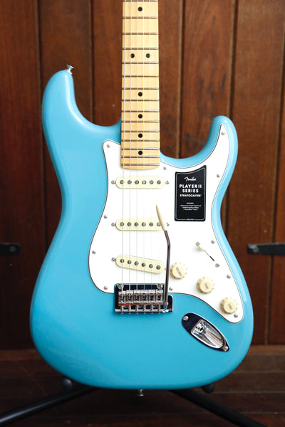 Fender Player II Stratocaster Aquatone Blue Electric Guitar