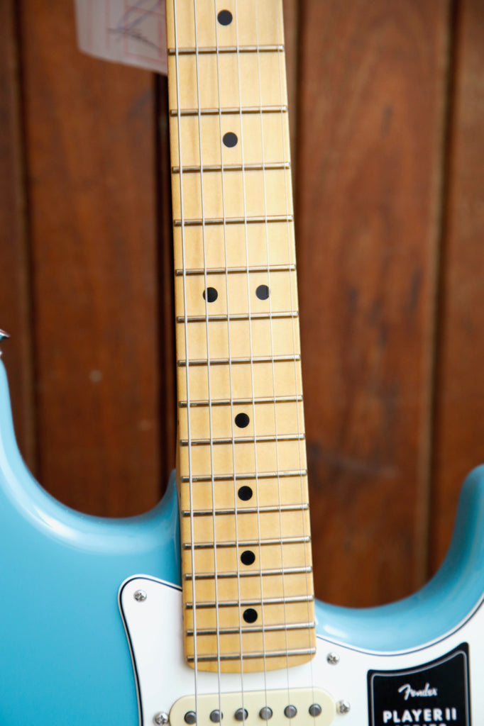 Fender Player II Stratocaster Aquatone Blue Electric Guitar