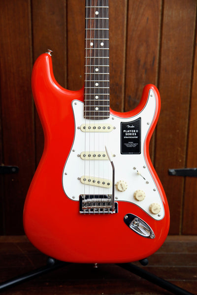 Fender Player II Stratocaster Coral Red Electric Guitar