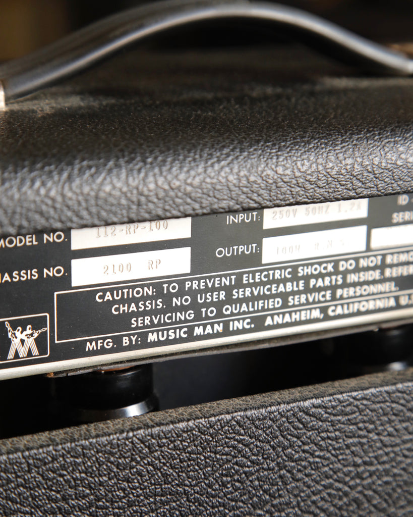 Music Man 112 RP One Hundred 100-Watt 1x12" Combo Amplifier 1970s Pre-Owned