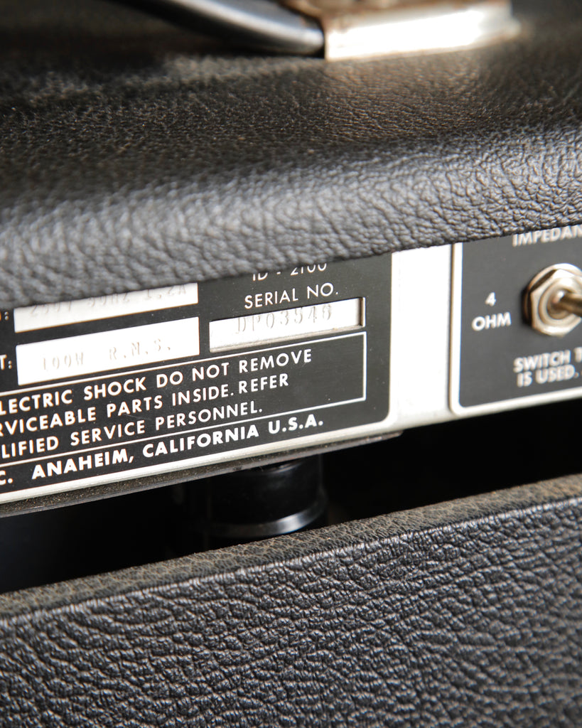 Music Man 112 RP One Hundred 100-Watt 1x12" Combo Amplifier 1970s Pre-Owned