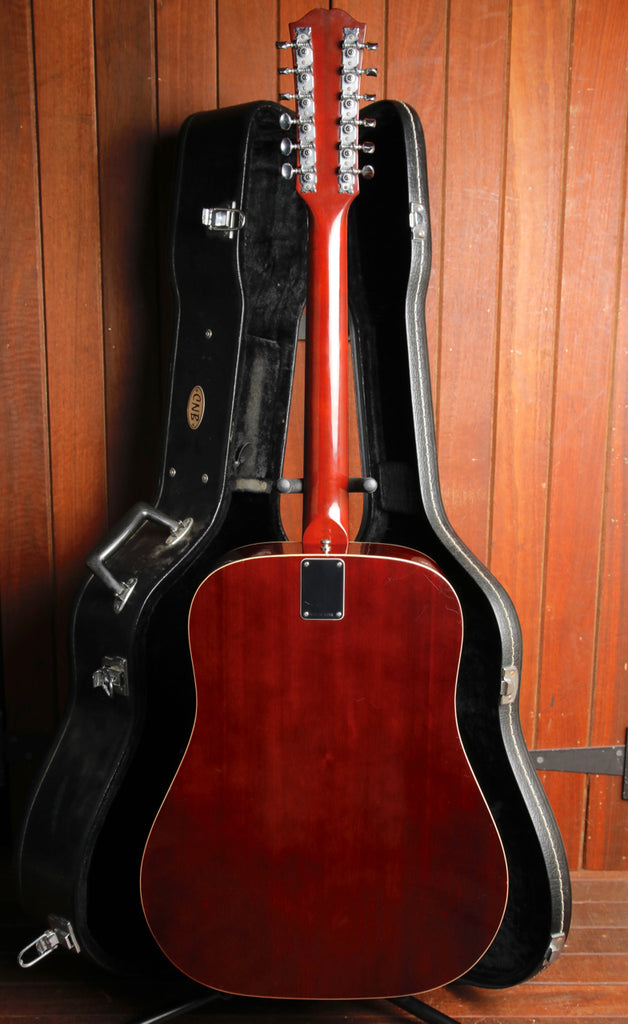 Epiphone FT-160 Texan-12 Sunburst 12-String Acoustic Guitar MIJ 1970s Pre-Owned