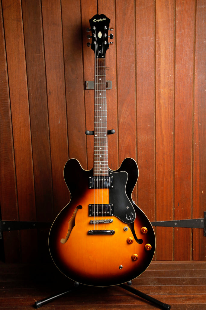 Epiphone ES-335 DOT Vintage Sunburst Semi-Hollow Electric Guitar 2006 Pre-Owned