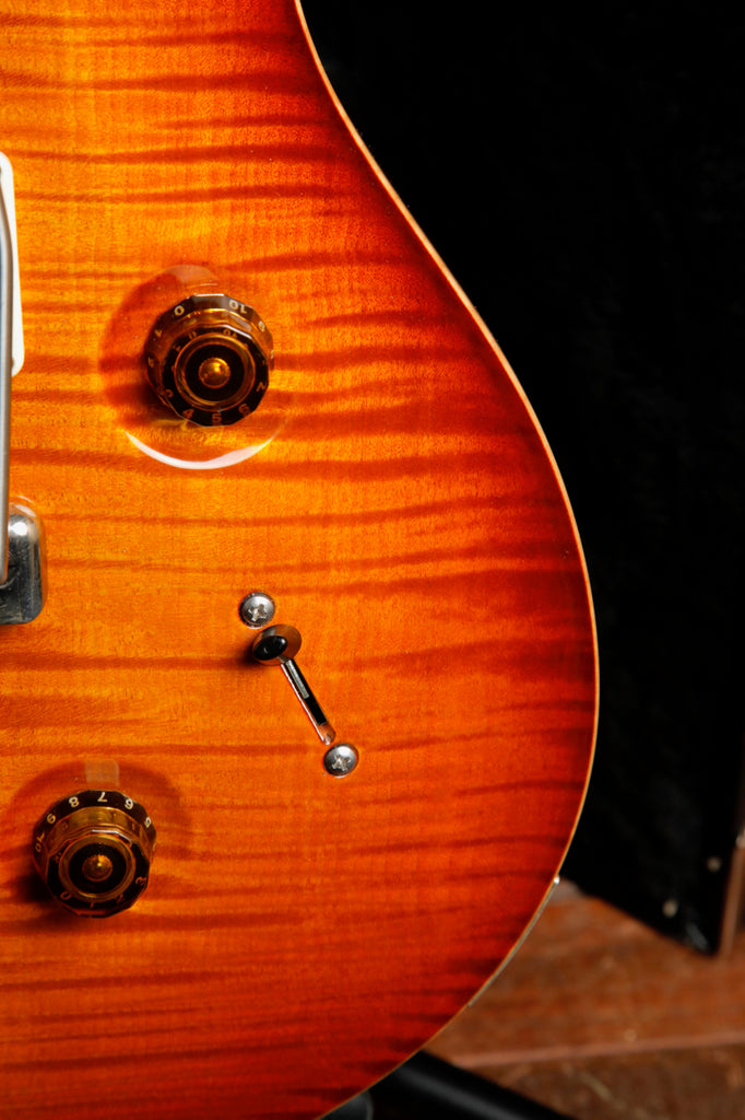 PRS Custom 24 10-Top Dark Cherry Sunburst Electric Guitar 2012 Pre-Owned