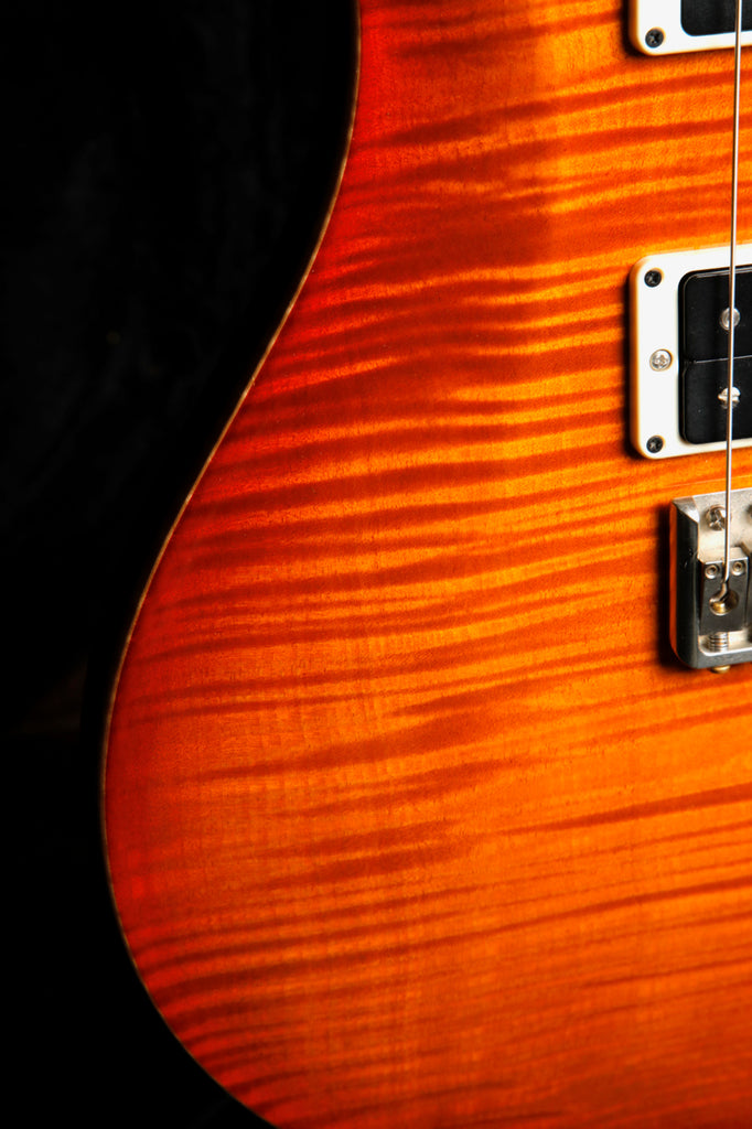 PRS Custom 24 10-Top Dark Cherry Sunburst Electric Guitar 2012 Pre-Owned