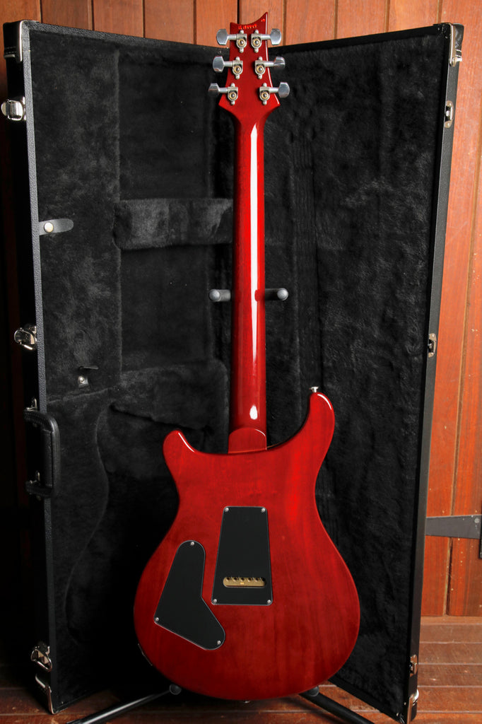 PRS Custom 24 10-Top Dark Cherry Sunburst Electric Guitar 2012 Pre-Owned
