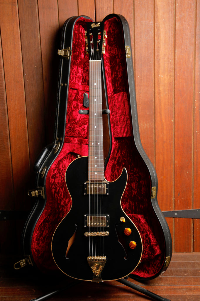 B&G Crossroads Series Little Sister Cutaway Humbucker Midnight Ocean Electric Guitar Pre-Owned