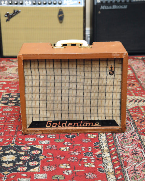 Goldentone Model #1778 Vintage 17-Watt Guitar Combo Amplifier 1960s Pre-Owned