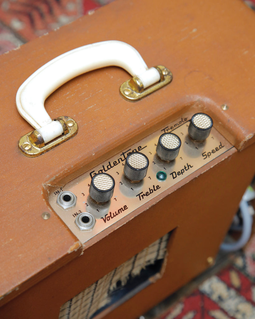 Goldentone Model #1778 Vintage 17-Watt Guitar Combo Amplifier 1960s Pre-Owned