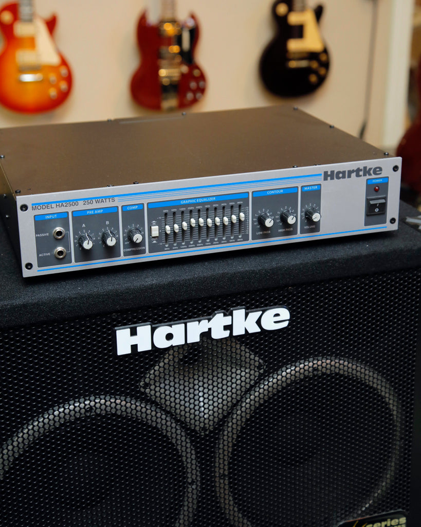 Hartke HA2500 250-Watt Bass Amplifier Stack Pre-Owned