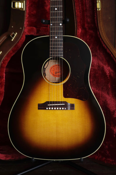 Gibson J-45 1950's Original Vintage Sunburst Acoustic-Electric Guitar
