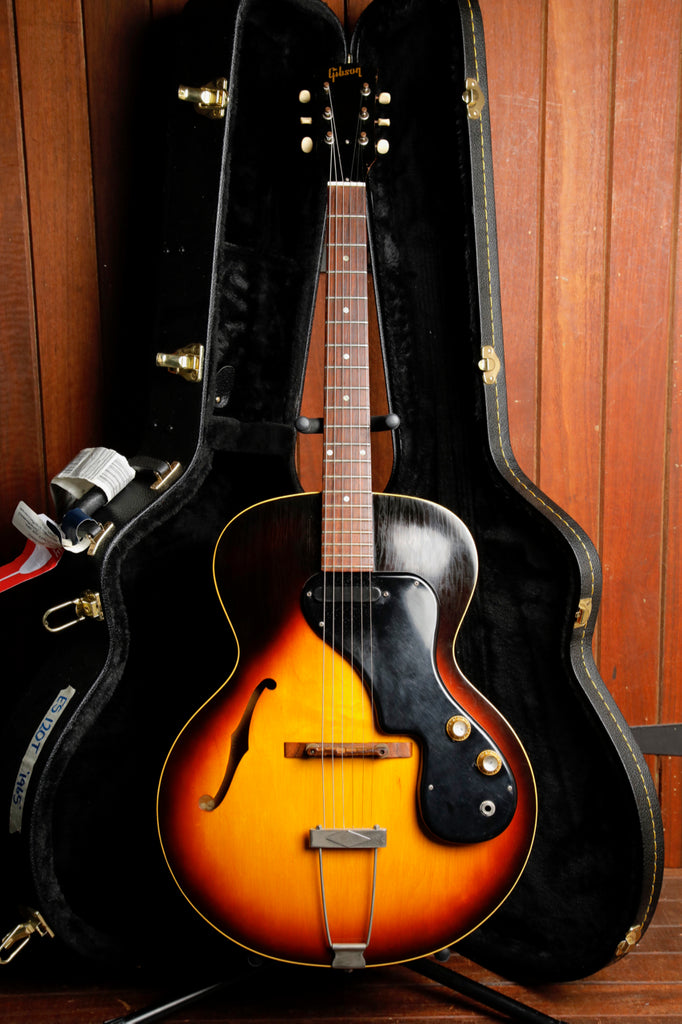 Gibson 1965 ES-120T Hollowbody Sunburst Electric Guitar Pre-Owned