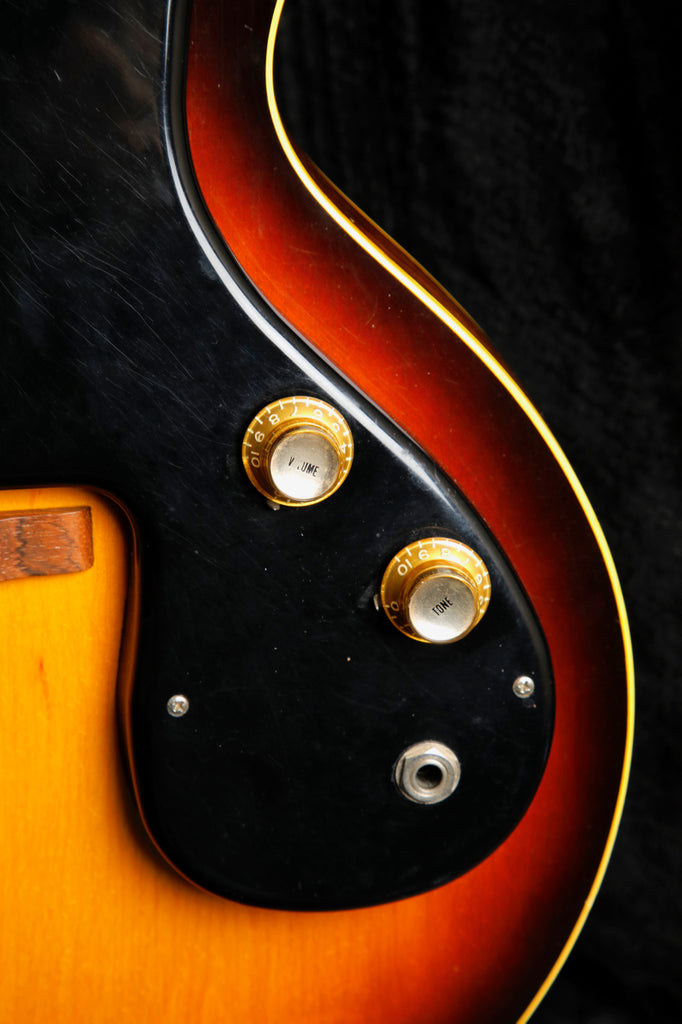 Gibson 1965 ES-120T Hollowbody Sunburst Electric Guitar Pre-Owned