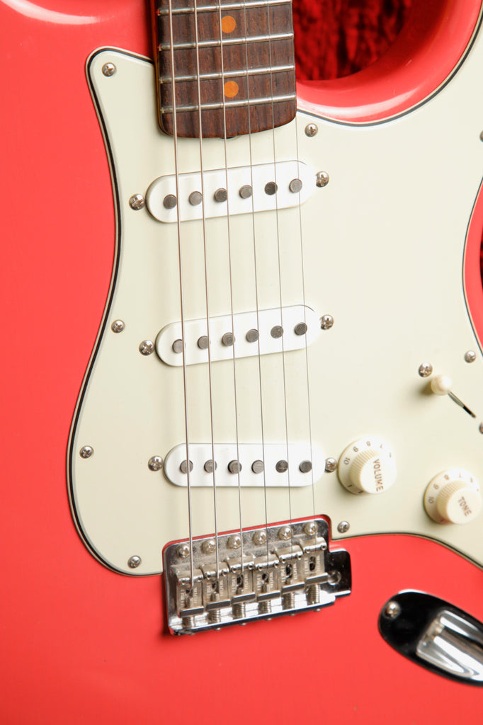 Fender Custom Shop 1964 Stratocaster Journeyman Aged Fiesta Red Electric Guitar Pre-Owned