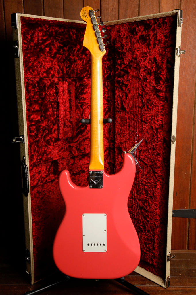 Fender Custom Shop 1964 Stratocaster Journeyman Aged Fiesta Red Electric Guitar Pre-Owned