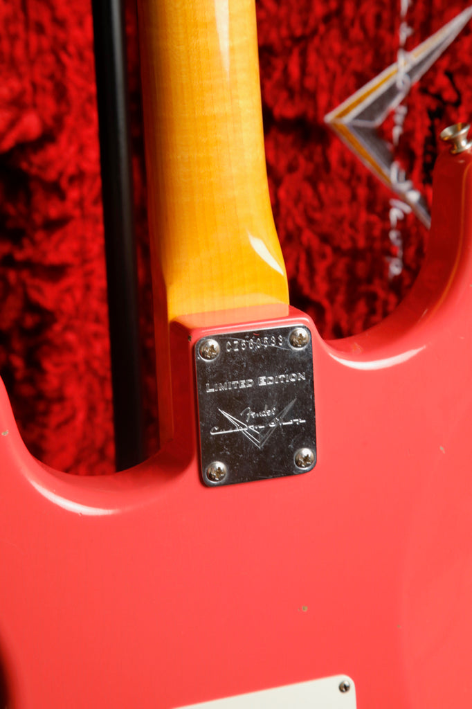 Fender Custom Shop 1964 Stratocaster Journeyman Aged Fiesta Red Electric Guitar Pre-Owned