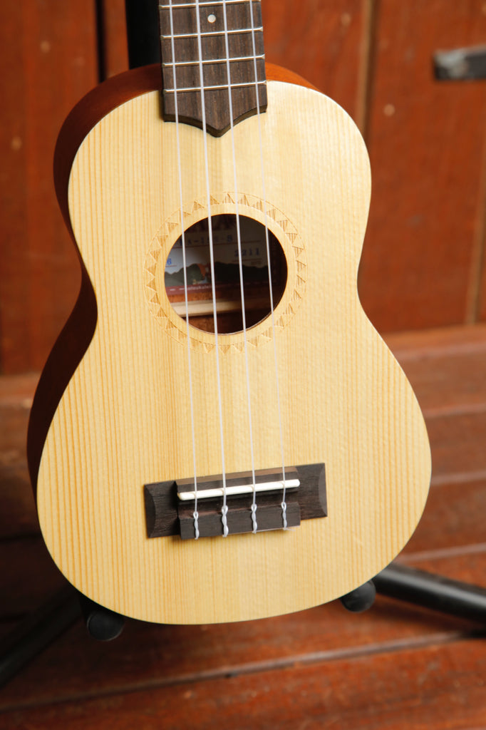 Kala KA-15S-S Spruce Top Soprano Ukulele